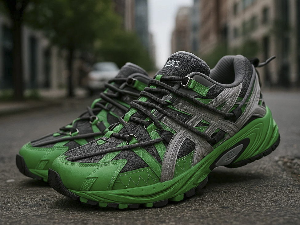 Яркие кроссовки Asics Gel-Kahana TR V2 с технологичным дизайном