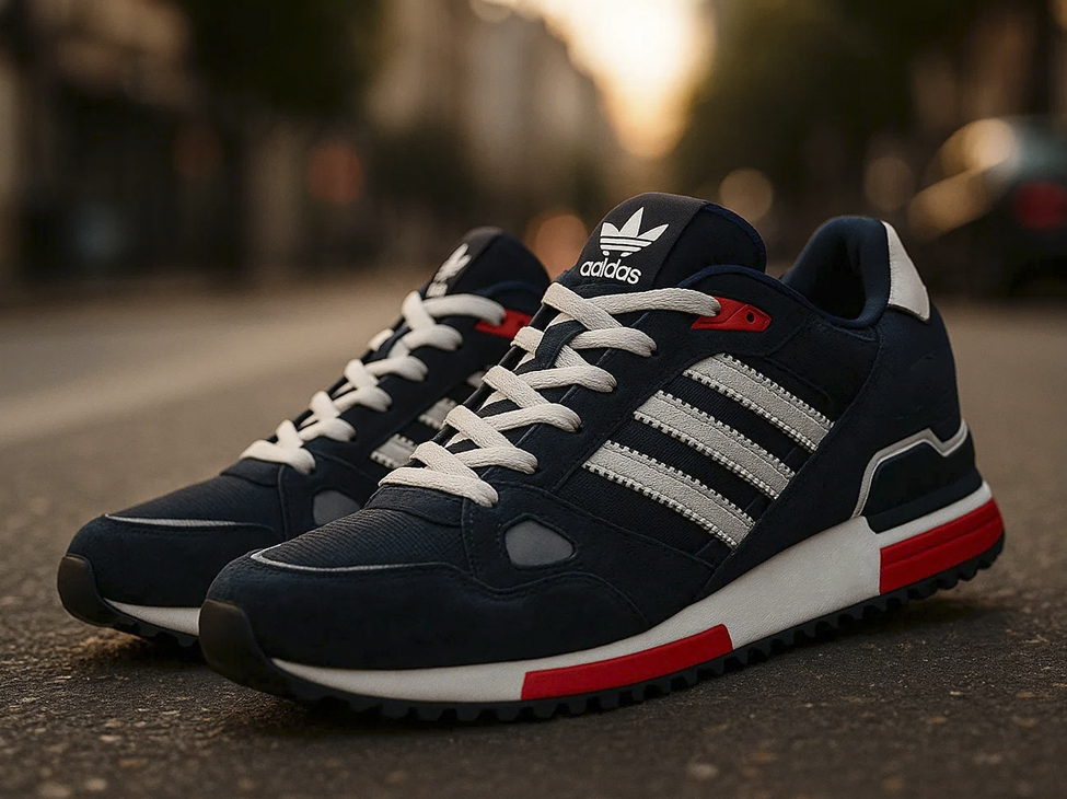 Простые кроссовки Adidas ZX 750 с универсальным дизайном