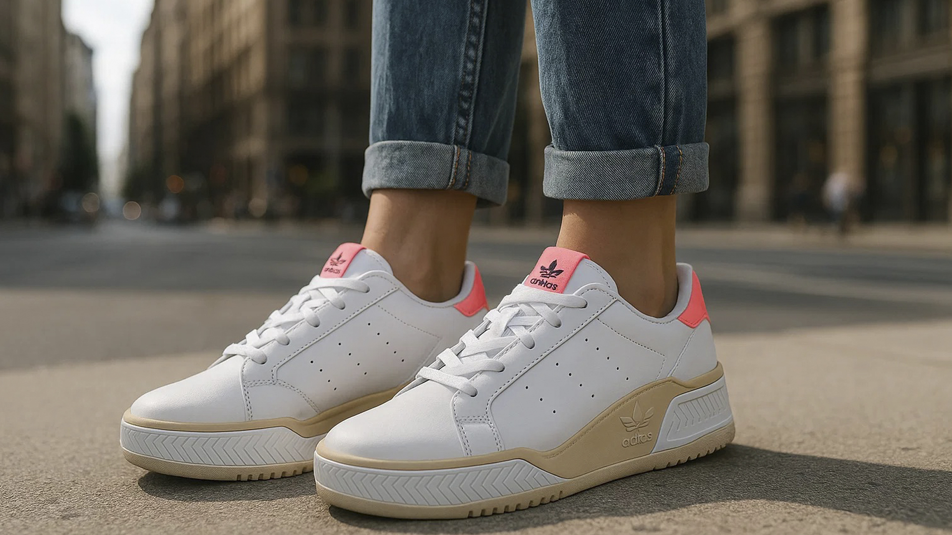 Кроссовки для ценителей минимализма: Adidas Court Tourino Bold