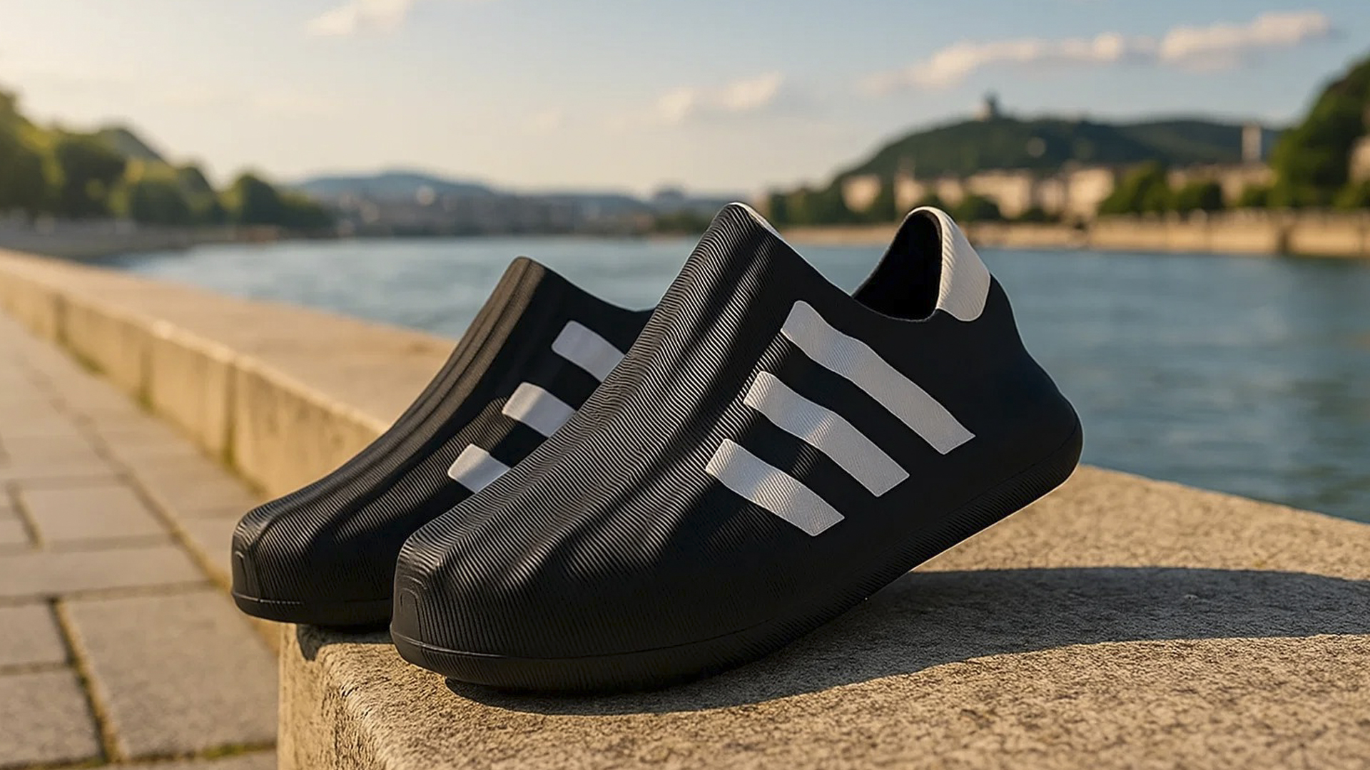 Футуристичные кроссовки Adidas AdiFom Superstar без шнурков