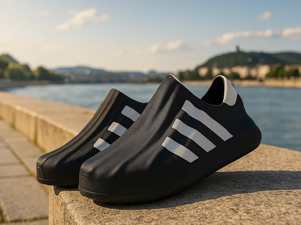 Футуристичные кроссовки Adidas AdiFom Superstar без шнурков
