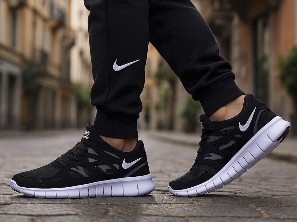 Очень легкие кроссовки Nike Free Run 2 для жизни и спорта