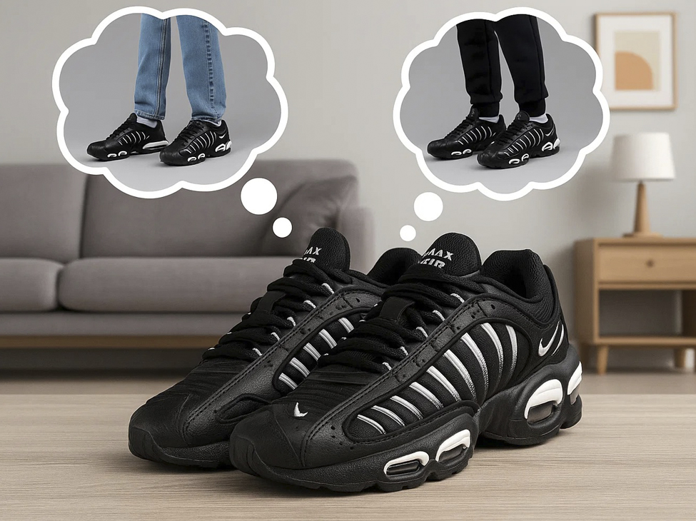 С чем надеть классические кроссовки Nike Air Max Tailwind IV