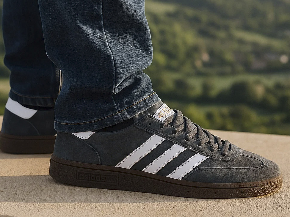 Низкие кеды Adidas Spezial с замшевым верхом