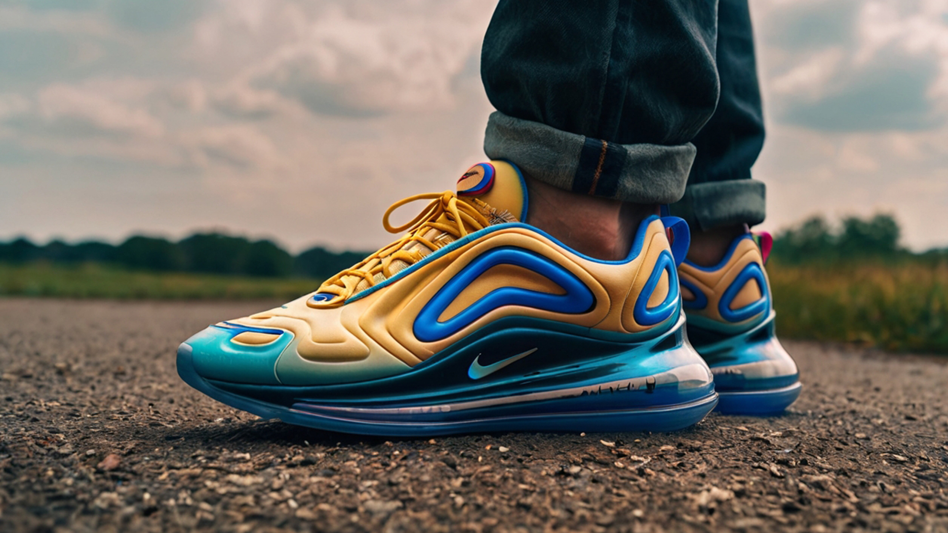 Просто космические кроссовки Nike Air Max 720