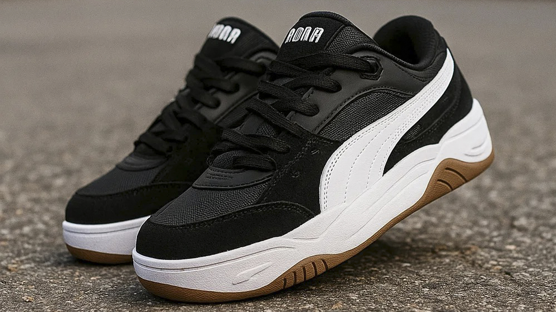 Кроссовки дутыши Puma 180 с объемным стилем