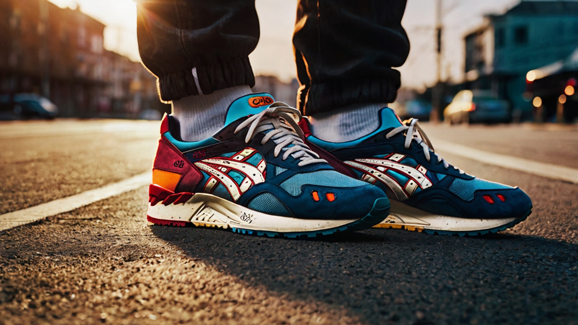 Крутые папины кроссовки Asics Gel Lyte 5: лучшие образы