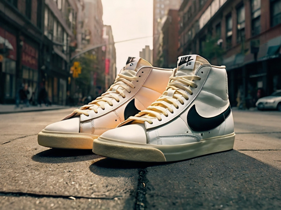 Высокие кеды Найк Blazer Mid 77 Jumbo