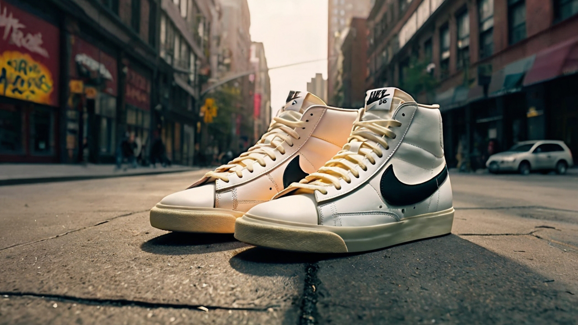 Высокие кеды Найк Blazer Mid 77 Jumbo