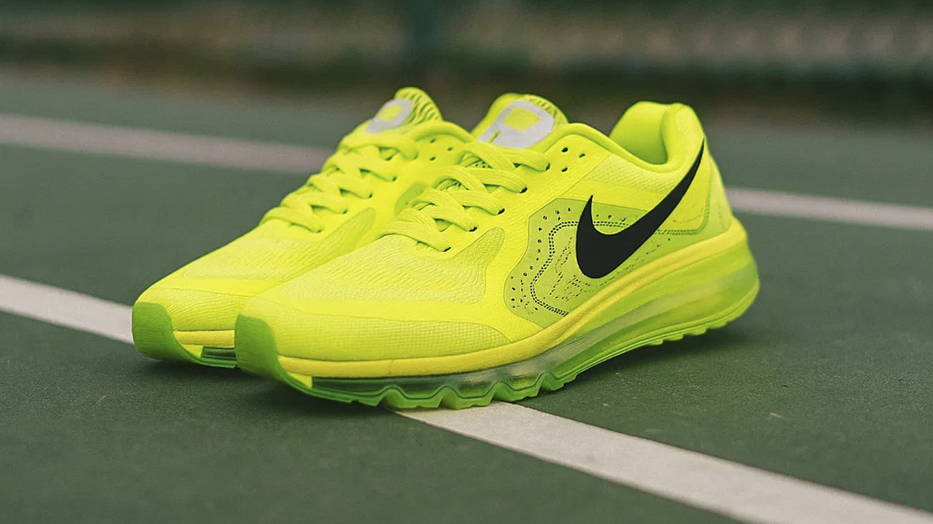 Яркие кроссовки Nike Air Max 2017 с воздушной подошвой