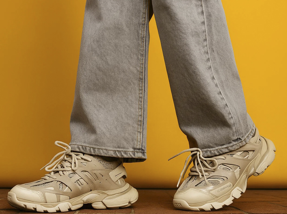 Почему Balenciaga Track лучше смотрятся с простыми вещами