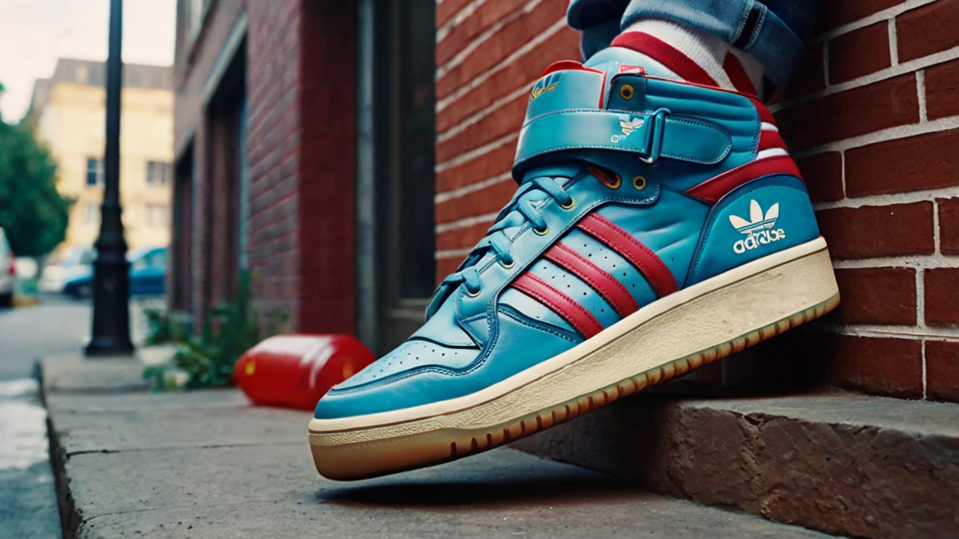 Высокие кроссовки Adidas Forum для стильного образа