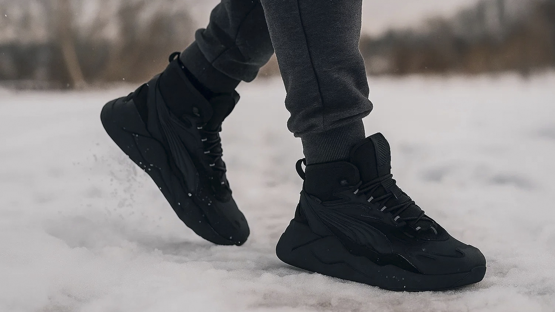 Зимние кроссовки Puma RS-X для поклонников стритвира