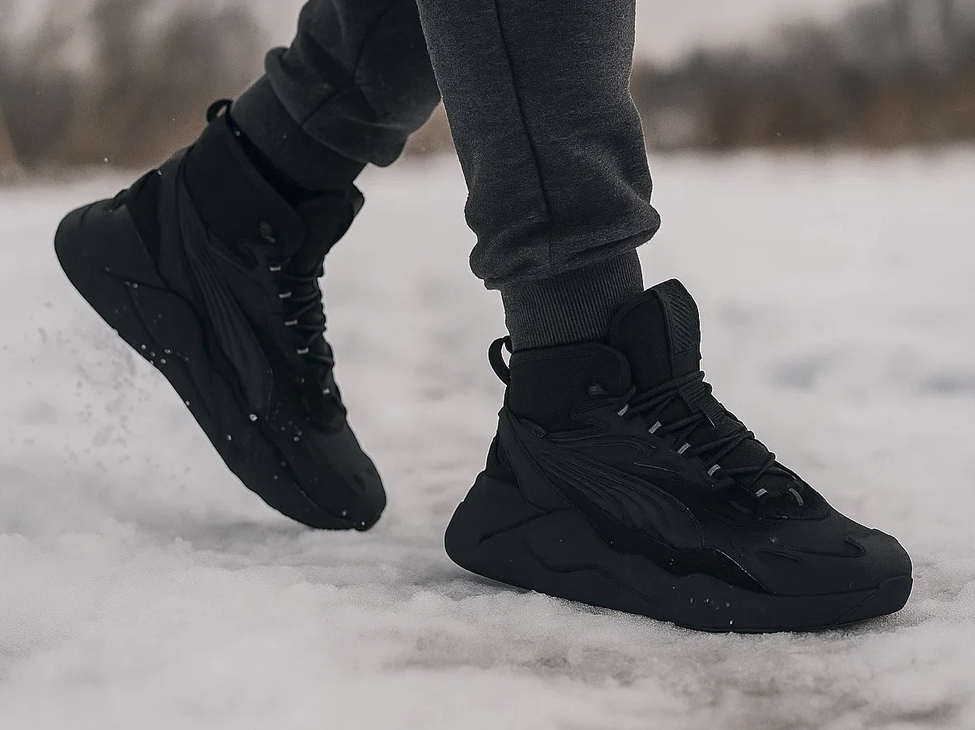 Зимние кроссовки Puma RS-X для поклонников стритвира