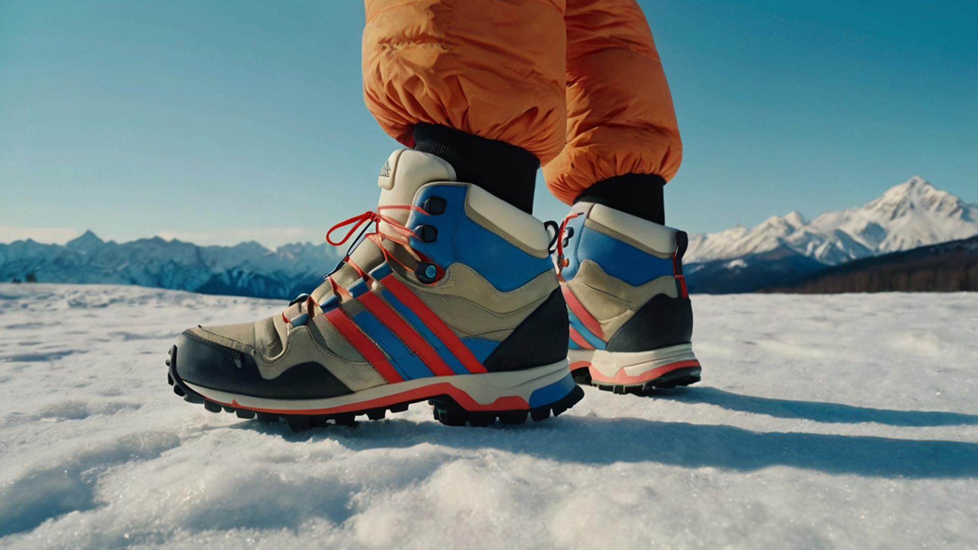 Зимние кроссовки Adidas Terrex со стильным дизайном для мужчин