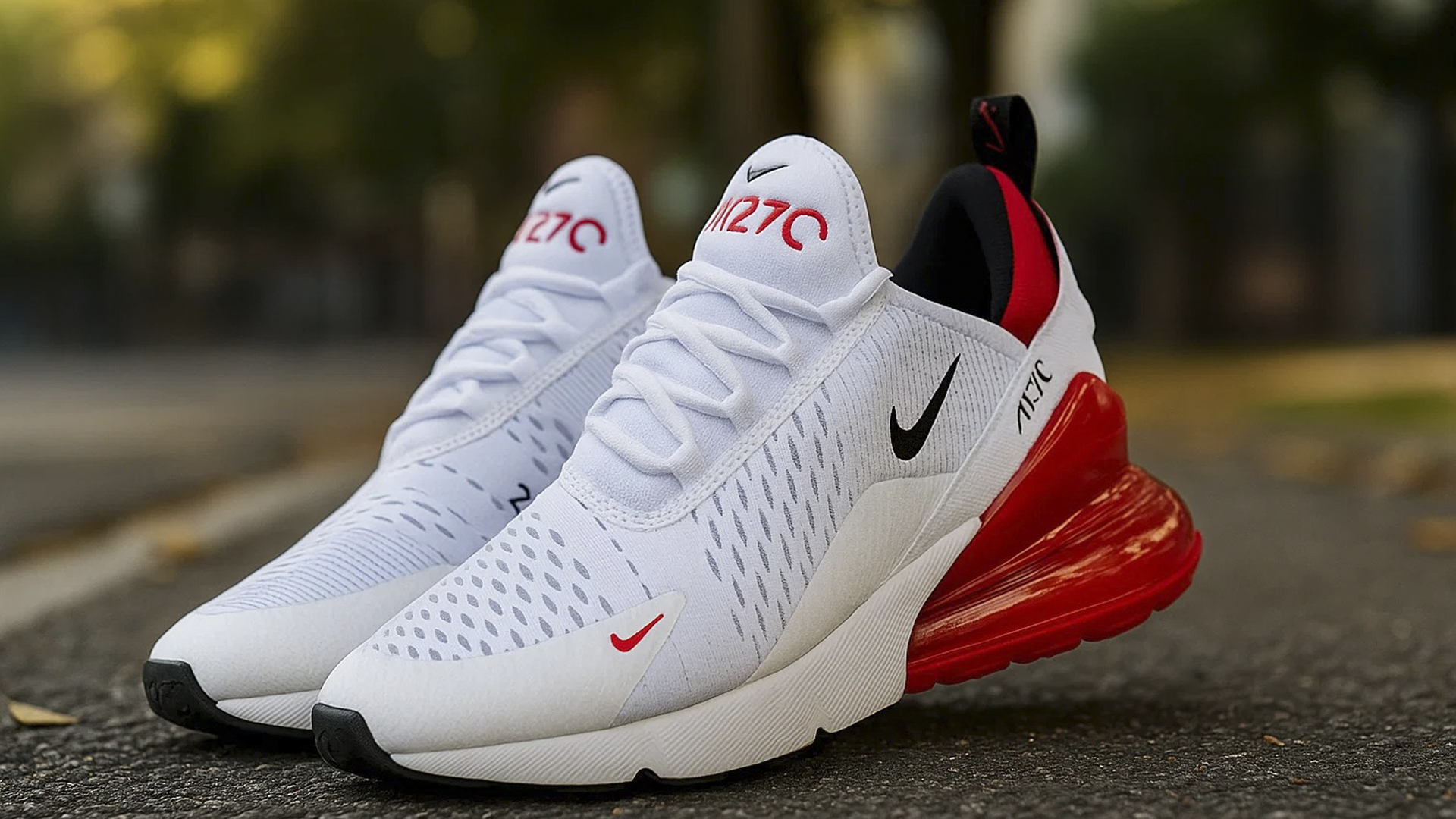 Универсальные кроссовки Nike Air Max 270 с прозрачной подошвой