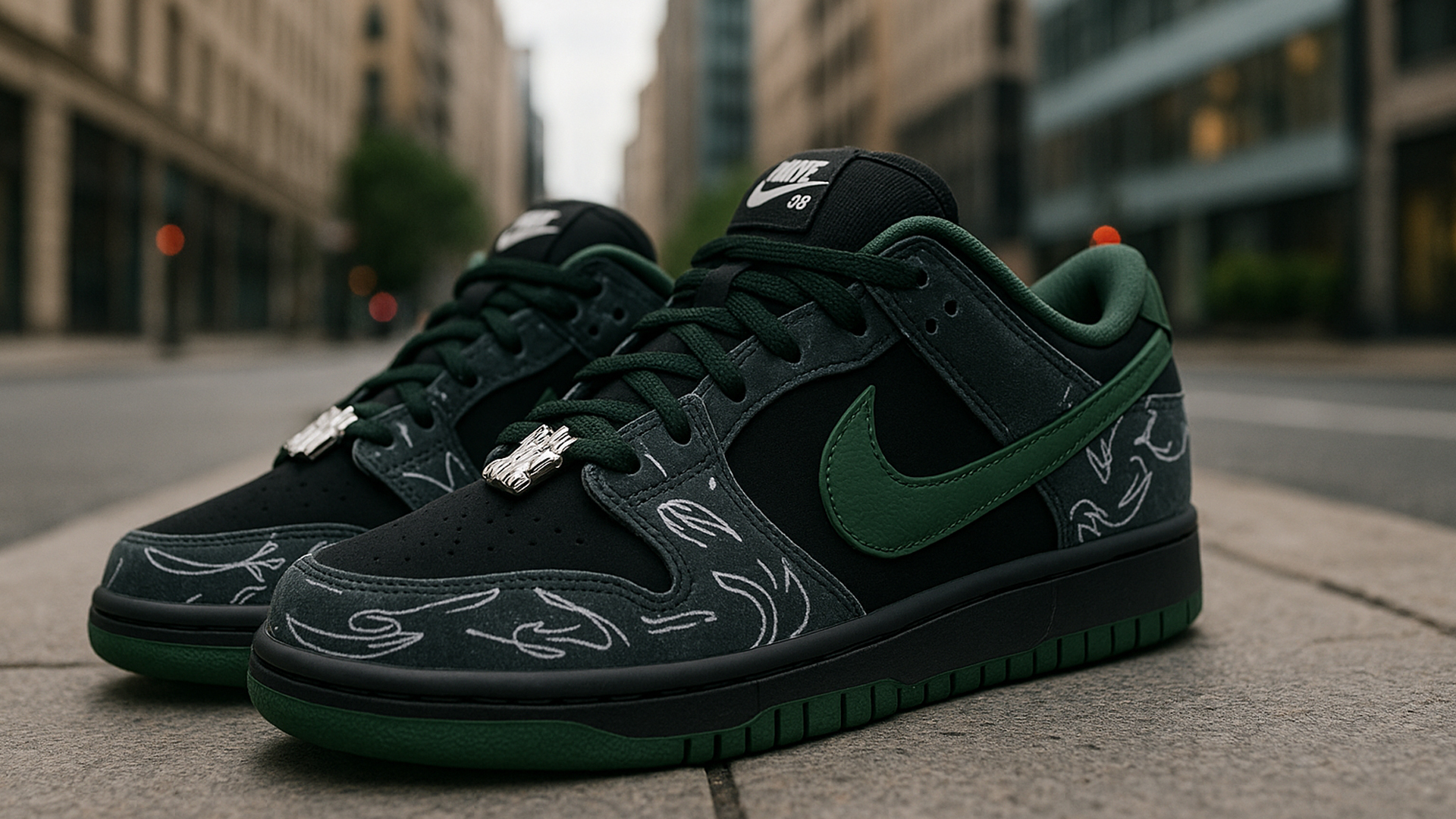 Лучшие кроссовки для улицы Nike SB Dunk There Skateboards за 6 260 рублей