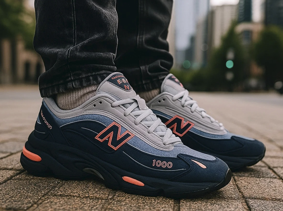 Разноцветные кроссовки New Balance 1000: сочетание стиля и комфорта