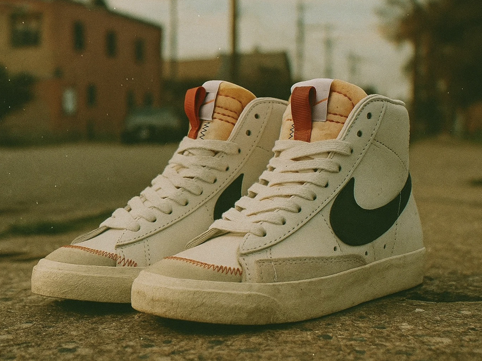 Высокие ретро кеды Nike Blazer Mid 77 Jumbo
