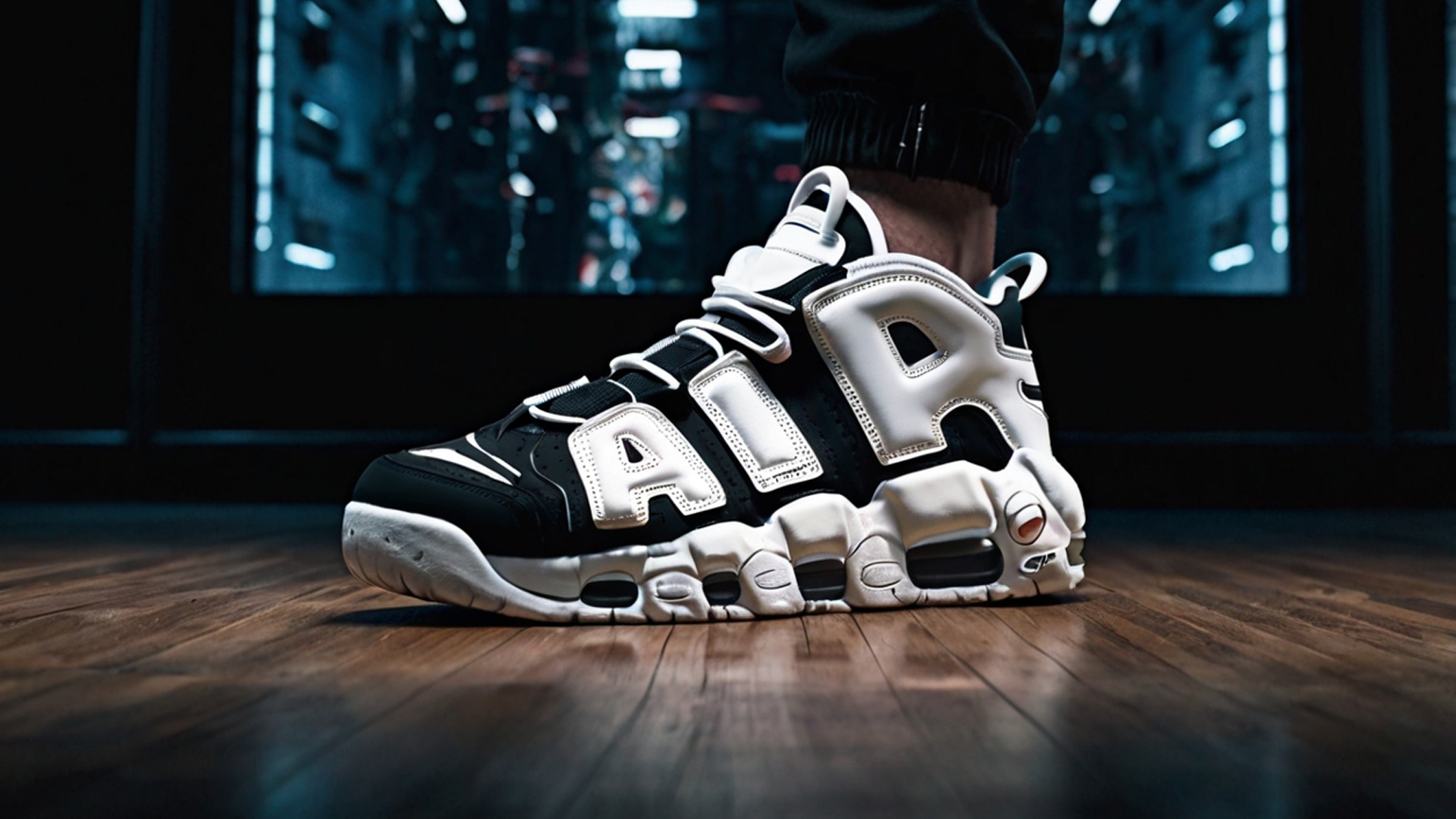 3 способа выделиться с кроссовками Nike Air More Uptempo