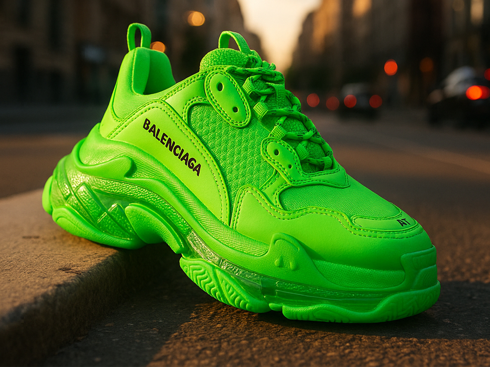 Мощные кроссовки Balenciaga Triple S для парней и девушек