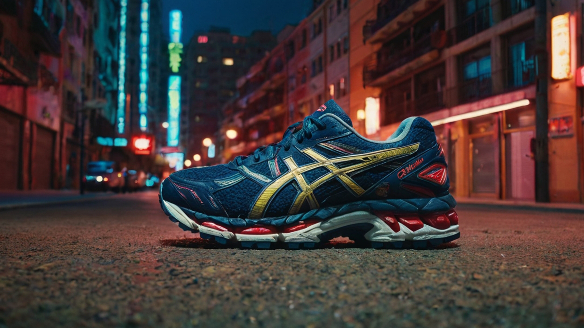 Летние кроссовки Asics Gel-Kahana 8 с сеткой