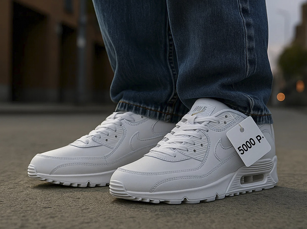 Недорогие кроссовки Nike Air Max 90 до 5.000 рублей