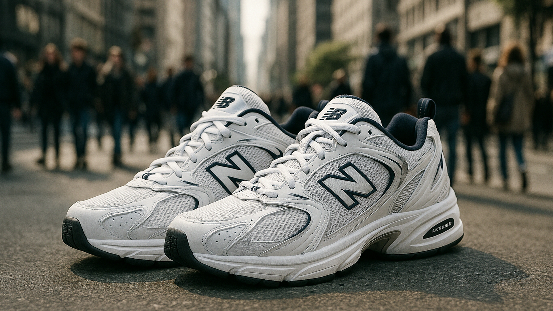 Очень удобные кроссовки New Balance 530 с модным дизайном