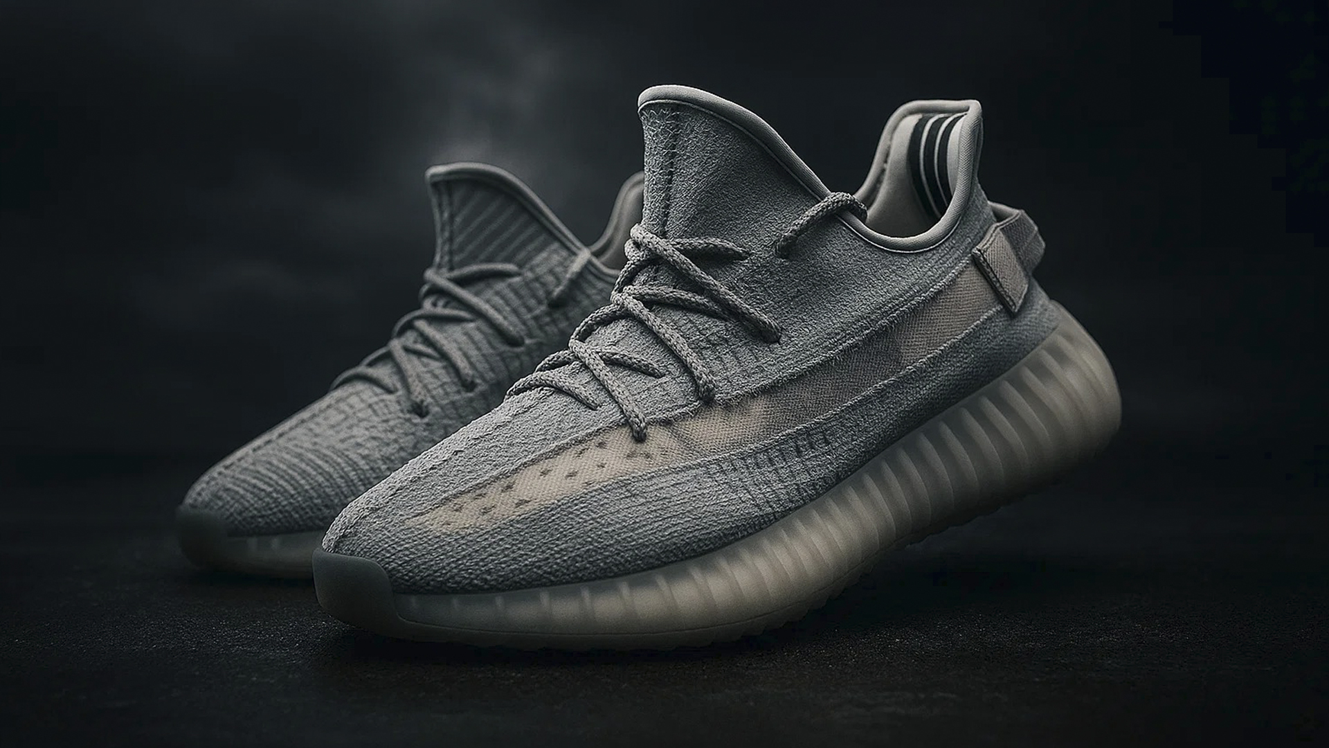 Очень легкие кроссовки Adidas 350 Boost V2 с низким силуэтом