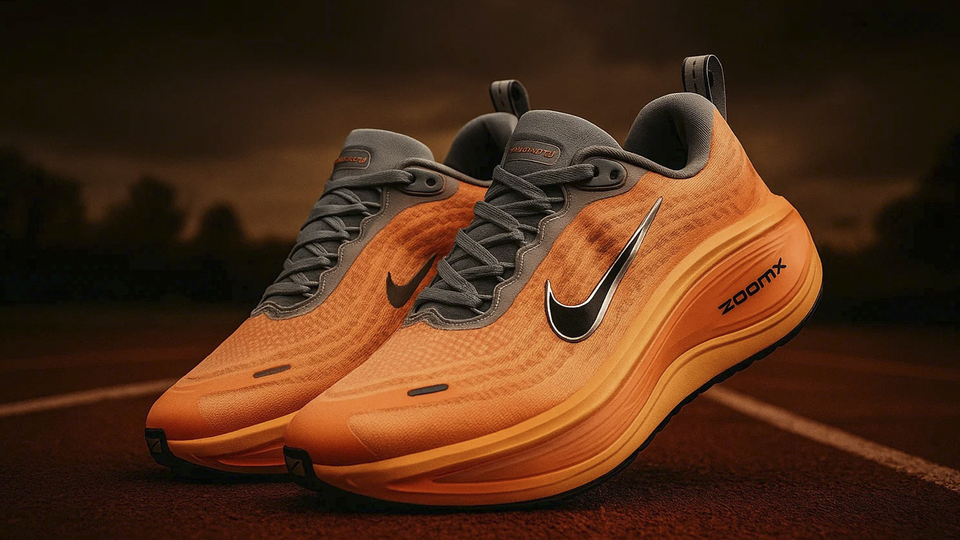 Яркие беговые кроссовки Nike Vomero 18
