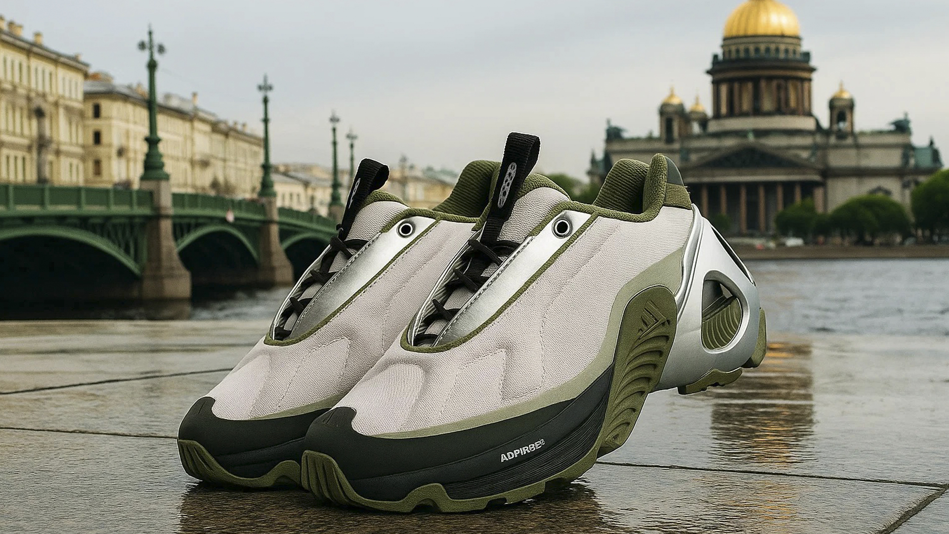 Массивные кроссовки Adidas Edge Runner в стиле Balenciaga