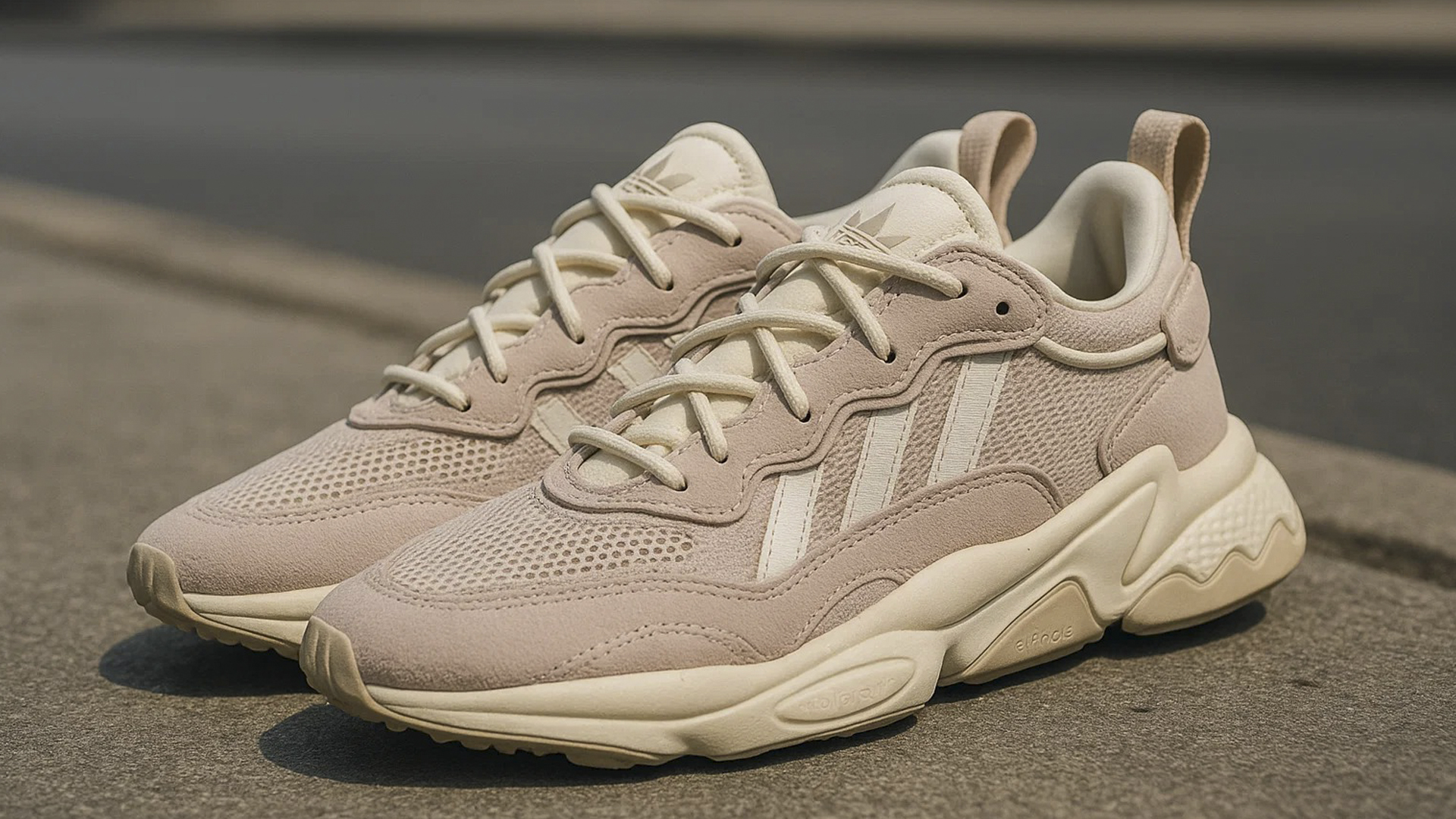 Кроссовки Adidas Ozweego с дизайном легендарных моделей 90-х
