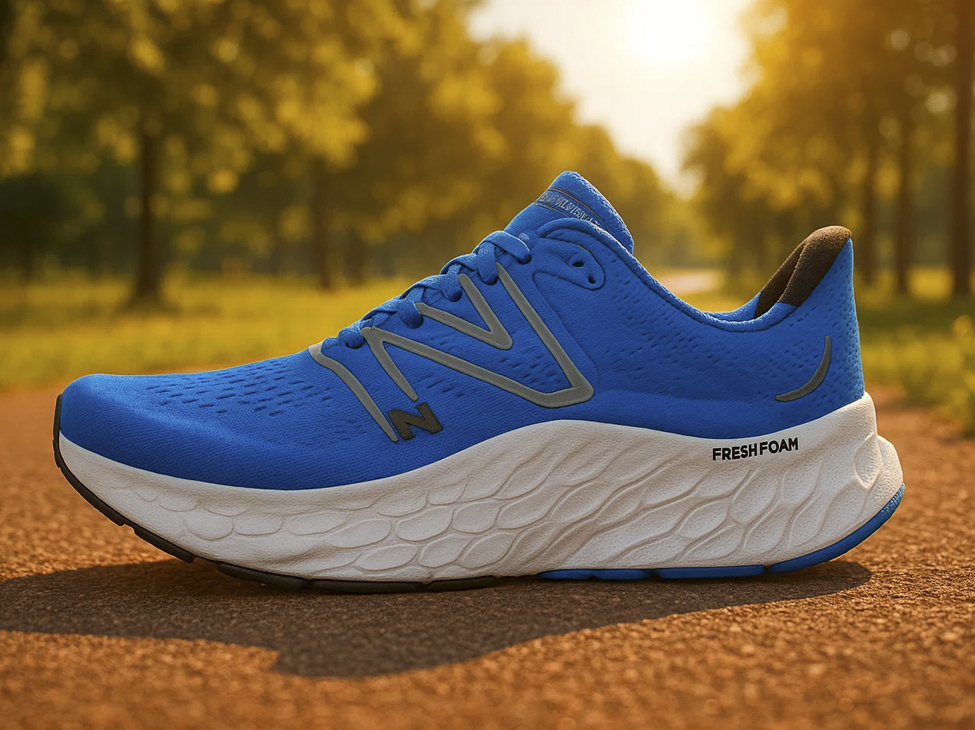 Беговые кроссовки с высокой подошвой: New Balance Fresh Foam x More Trail V4