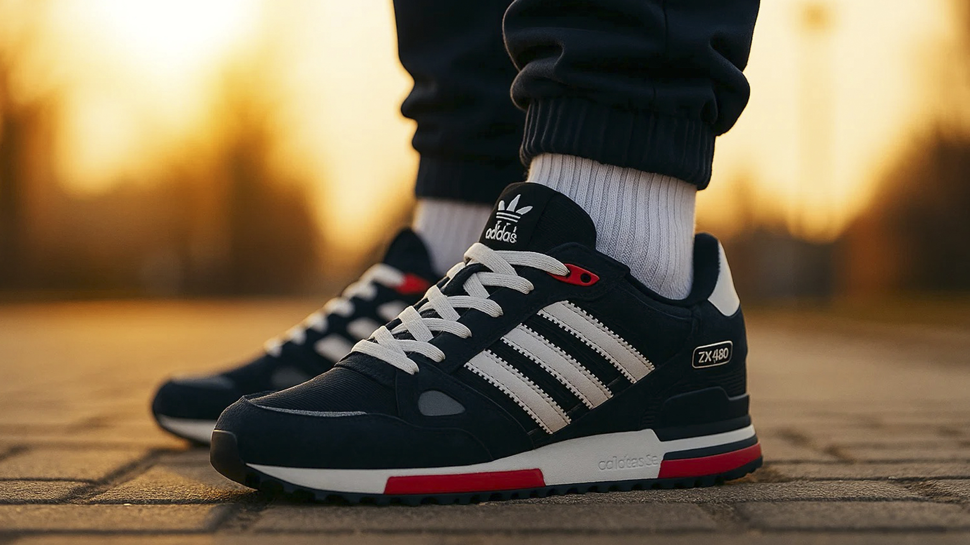 Нормальные кроссовки Adidas ZX 750 с дизайном на каждый день