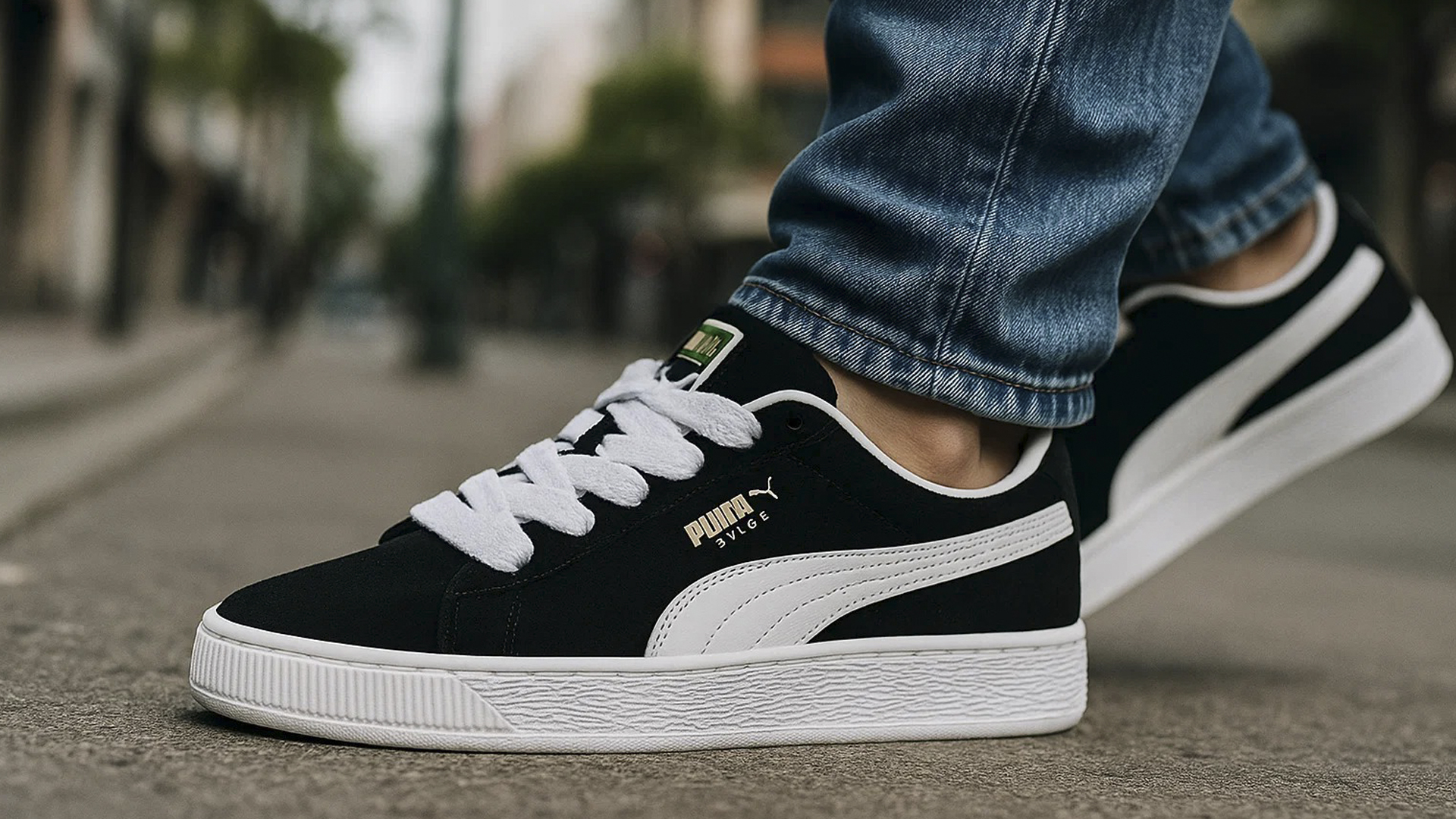 Как носить Puma Suede XL: стиль 90-х возвращается Как носить Puma Suede XL: стиль 90-х возвращается