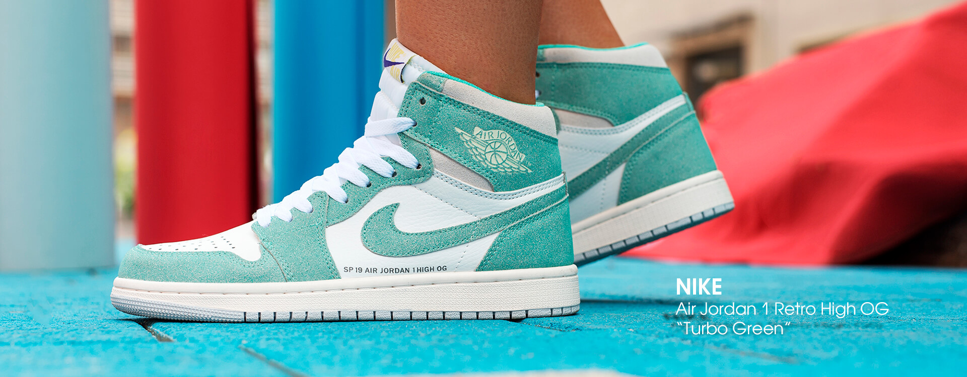 Кроссовки Air Jordan 1 Retro High OG “Turbo Green”