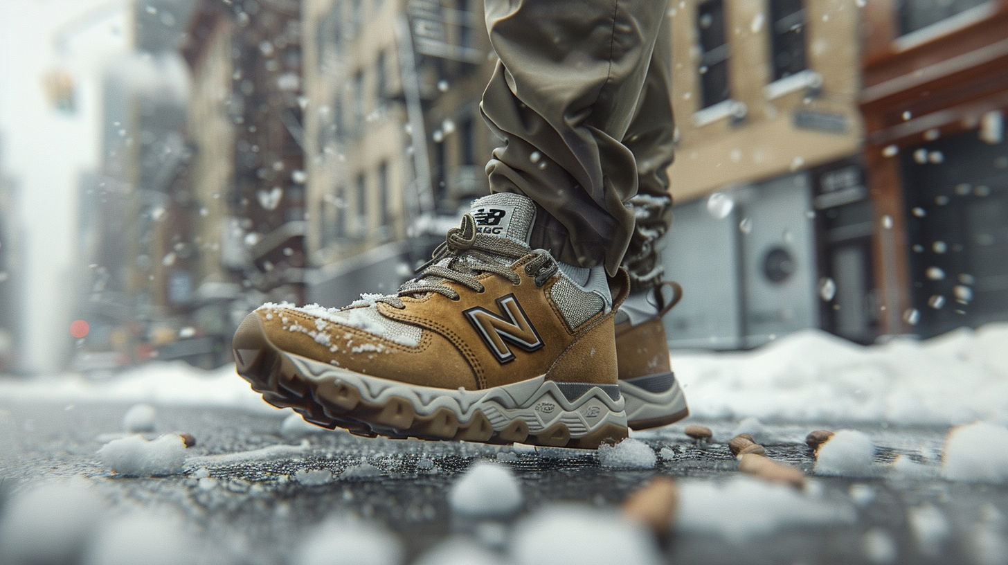 Зимние кроссовки New Balance: Тепло и стиль